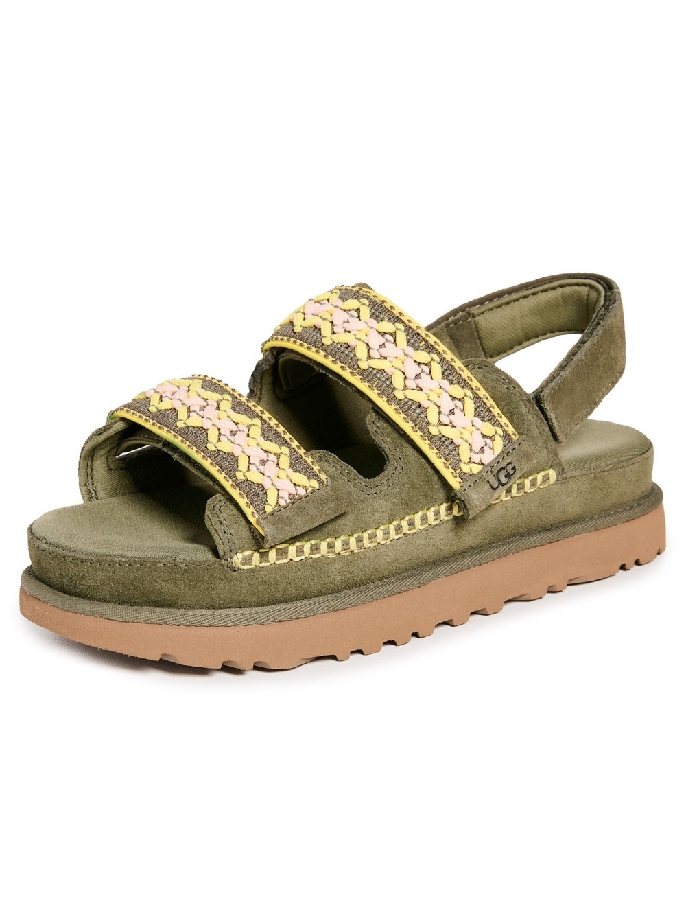 UGG Goldenstar Heritage Braid Sandals. 9